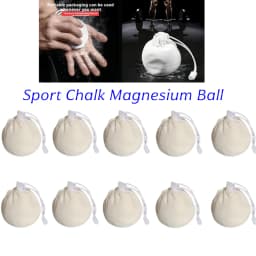 Sports Chalk Magnesium Ball Fitness Gym Weightlifting Barbell Training Rock Climbing Trainer Anti-skid Dry Magnesium Powder Bag