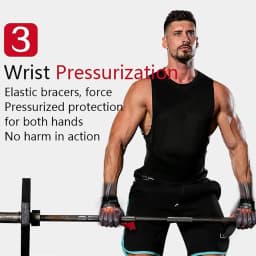 1pair Adjustable Wrist Wrap, Elastic Wrist Guard, Wrist Protection Band For Weight Lifting, Crossfit, Powerlifting, Strength Tra