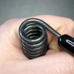 Lost Rope 1.2m/2m Elastic Roll Key Hanging Rope Steel Wire Spring Rope Fishing Roll Hanging Rope Fishing Hanging Rope