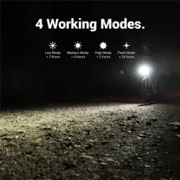 COOSPO 400-900Lumens Bike Headlight Waterproof Rechargeable Front Lamp Bicycle Light Aluminum Ultralight Flashlight Highlight