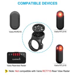 Bicycle Saddle Lamp Mount Bike Seatpost Taillight Bracket Holder For Garmin Varia Radar For RTL510 500 RVR315 Bike Accessories