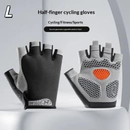 Half Finger Cycling Gloves Men Women Anti Slip Shock Breathable Summer Bicycle Fingerless Sports Gym Training Bike