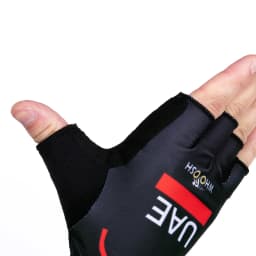 2026 White UAE Team Cycling Sports Gloves Half Finger Men Women Ropa Road Bike Gloves Running Fitness Gym Riding Bicycle Gloves