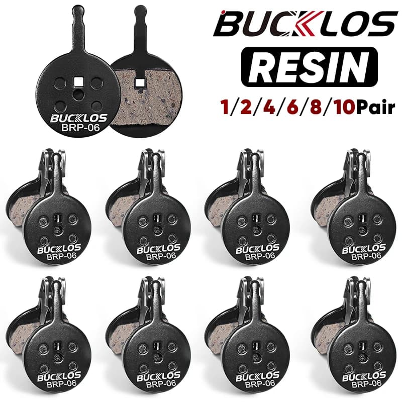BUCKLOS Resin Disc Brake Pad For SRAM AVID BB5 Wear-resistant Hydraulic Brake Pads MTB Brake Pads for AVID BB5 Cycling Parts