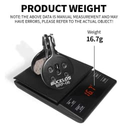 BUCKLOS Resin Disc Brake Pad For SRAM AVID BB5 Wear-resistant Hydraulic Brake Pads MTB Brake Pads for AVID BB5 Cycling Parts