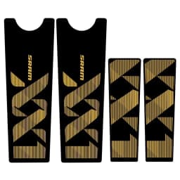 4Pcs SRAM XX1 Colorful Decal Set Stylish Vinyl Stickers for Bike Cranksets Laptops Skateboards Water Bottles