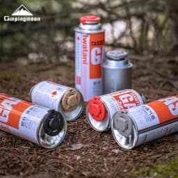 CAMPINGMOON Four-color Long Gas Tank Protective Cover Outdoor CB Tank Cassette Gas Tank Dust Cover Leak-proof Protective Cover