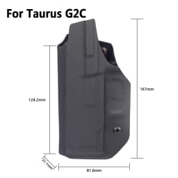 Tactical Concealed Carry IWB Holster Kydex Gun Holster Quick Draw Right Holder For Glock 17 19 43X Taurus G2C TH9 Sig Sauer P365