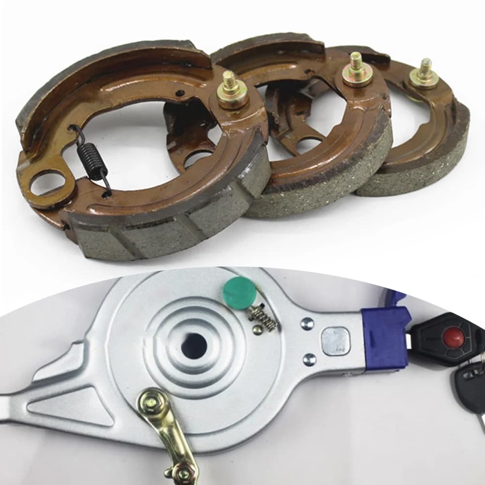 1pcs 90-110 Type E-bike Brake Pads Scooter 90MM Brake Shoes For Motorcycle AVT Electric Bike Brake Pad Bicycle Replacement Tools