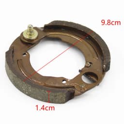 1pcs 90-110 Type E-bike Brake Pads Scooter 90MM Brake Shoes For Motorcycle AVT Electric Bike Brake Pad Bicycle Replacement Tools