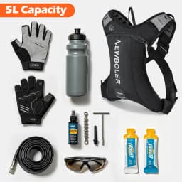 NEWBOLER 5L Motorcycle Cycling Hydration Pack MTB Off Road Motocross Water Backpack Sport Mountain Bike Water Bag