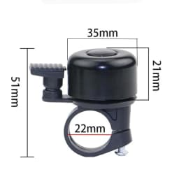 1 Bike Bell, Easy To Install, Available In Multiple Colors, Suitable For Mountain Bikes, A Must-Have For Outdoor Cycling