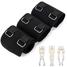 3Pcs/Set Professional Leg Correction Band Effective Correction Support Posture Corrector Adjustable Strap