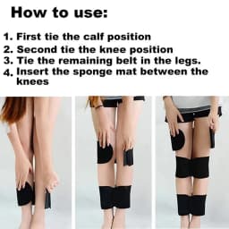 3Pcs/Set Professional Leg Correction Band Effective Correction Support Posture Corrector Adjustable Strap