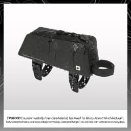 Rhinowalk Bike Top Tube Bag 1L Waterproof Cycling Frame Storage Luggage Backpacking For MTB Gravel Phone Bag Bike Accessories