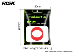 RISK Bicycle Seat Post Rubber Ring Dust Cover Cycling Silicone Waterproof Mountain Bike Seatpost Protective Ring