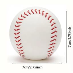Durable Safe Elastic PU Foam Baseball for Indoor Outdoor Recreational Use Lightweight Training Softball Sports Fitness Equipment