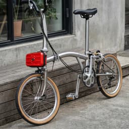 MUQZI Front Carrier Bag Compatible with Brompton Dahon Folding Bike Quick-Release Front Bag