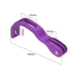 Bike Front Fork Light Holder Adjustable Aluminum Alloy Bracket For GOPRO Sport Camera Headlight Mount Stand Bike Accessories