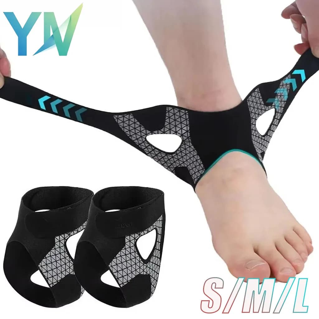1-10pcs S/M/L Thin Ankle Support Strap Adjustable Heel Lock Breathable Sports Guard for Sprain Prevention Joint Stability