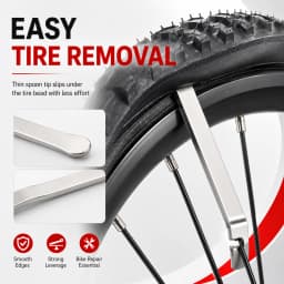 PINMOAP 1/3PCS Bike Tire Lever Set Bicycle Tyre Removal Tool Durable Pry Bar For Mtb Road Bike Inner Tube Repair Cycling Accesso