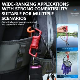 WALK FISH 1Pcs Fishing Magnetic Buckle Mountain Buckle Multi-function Tool Fishing Hook Tools Magnetic Buckle Fishing Tackle