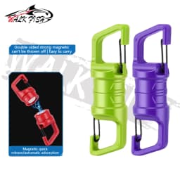 WALK FISH 1Pcs Fishing Magnetic Buckle Mountain Buckle Multi-function Tool Fishing Hook Tools Magnetic Buckle Fishing Tackle