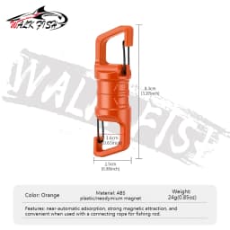 WALK FISH 1Pcs Fishing Magnetic Buckle Mountain Buckle Multi-function Tool Fishing Hook Tools Magnetic Buckle Fishing Tackle