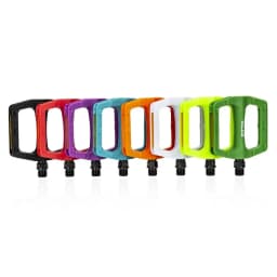 Nylon Bike Pedal Ultralight 9/16" Standard Spindle Cycling Pedal Sealed Bearings Anti-Slip Platform Pedal Enduro Riding