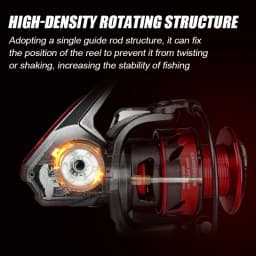 MEREDITH Metal Spinning Reel 7+1BB Stainless Steel Bearings 20kg Max Drag Saltwater Fishing Reel ,Suit Saltwater & Freshwater