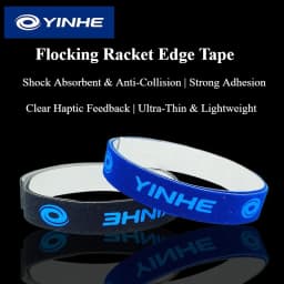 Yinhe SelfAdhesive Tape Table Tennis Racket Edge Guard Sponge/Flocked Edge Anti-Collision Ping Pong Bat Side Protector Strip