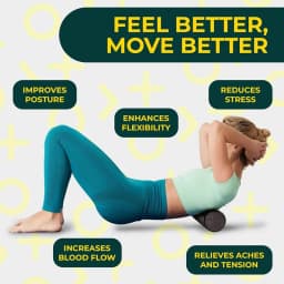 Yoga Foam Roller Fitness EPP High Density Yoga Columnor Pilates Foam Roller Exercise Back Massage Roller Home Fitness Equipment