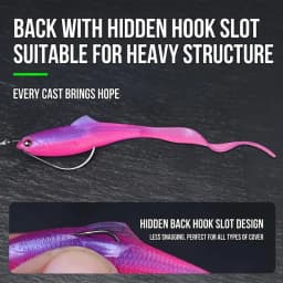 Curly Tail Grub Soft Plastic Lures for Bass, Trout & Panfish, Finesse Ribbon Tail Swimbait for Freshwater Fishing