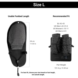[HODRGEAR] Camp Shoes Ultralight Rollable Footwear Breathable Dyneema® Grid Upper Sole Packable Quick-Dry Short Camp Movement