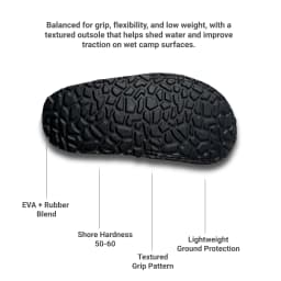 [HODRGEAR] Camp Shoes Ultralight Rollable Footwear Breathable Dyneema® Grid Upper Sole Packable Quick-Dry Short Camp Movement