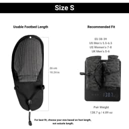 [HODRGEAR] Camp Shoes Ultralight Rollable Footwear Breathable Dyneema® Grid Upper Sole Packable Quick-Dry Short Camp Movement