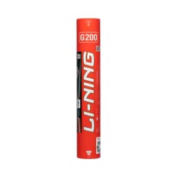 Li-Ning Unisex G200 12 pieces Badminton Stable Durable Speed 76 LiNing Goose Feathers Shuttlecocks AYQR014