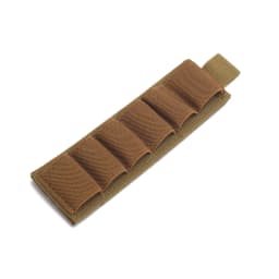 6 Rounds 12 Gauge Shotgun Shell Holder Elastic Ammo Organizer Pouch Tactical Vest Accessory for Hunting Shooting EDC Storage