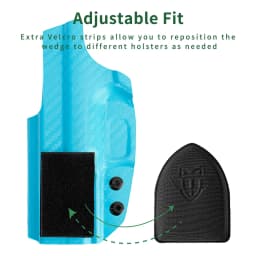 Heavy Duty Holster Wedge For Concealed Carry 1pc Adjustable Grip Reduction Anti Printing Memory Foam Pad Comfort