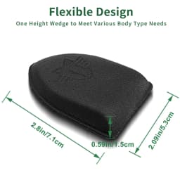 Heavy Duty Holster Wedge For Concealed Carry 1pc Adjustable Grip Reduction Anti Printing Memory Foam Pad Comfort