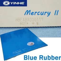 YINHE MERCURY II Blue Table Tennis Rubber Mercury-2 Pingpong Rubber Allround Spin Control Ping Pong Sponge Blue Rubbers