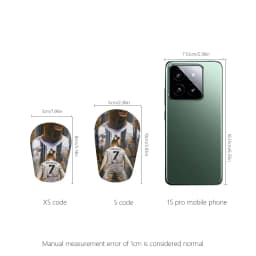 1 Pair of Mini Football Shin Guards - Ultra Small Protective Gear for Men & Women, Blue & White Cracked Ice Design, pp Material