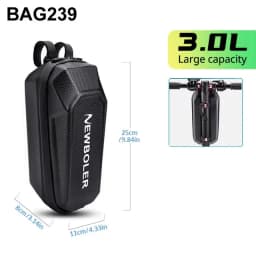 NEWBOLER 5L Electric Scooter Front Bag With Password Lock Large Capacity Electric Scooter Bag Outdoor Storage For Xiaomi Scooter