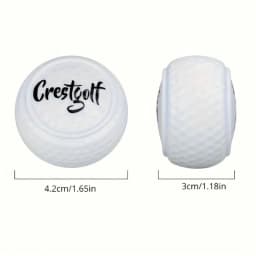 1 Practical Golf Flat Ball, Golf Practice Ball, Putting Practice Ball