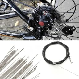 PINMOAP Bicycle Brake/Gear Line Polished Surface Core Wire Stainless Steel Material Sturdy And Durable Bicycle Accessories