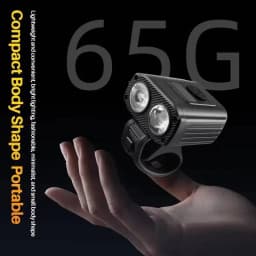 ESLNF Road Waterproof Bicycle Lumens MTB Lighting Equipment Headlights Riding Bike Lights Night Outdoor 550 ABS