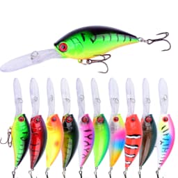12cm 20g Crankbait leurre Fishing Lure Pike Carp Fishing Artificial Hard Bait Wobbler Crankbait Fishing Tackle fishing bait