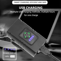 New Led Bicycle Light 1000Lm USB Charging Power Display Mountain Bike Front Light Flashlight Cycling Equipment