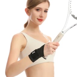 1 Breathable Mesh Wrist Support Joint Pain & Sprain Protection Chronic Overuse Wrist Support Wrap-Around Compression Sleeve
