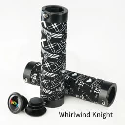 NPY Bicycle Grips Bike Handlebar Grips Non-slip Aluminum Double Lock Bicycle Handles MTB Cuffs Mountain Bike Grips